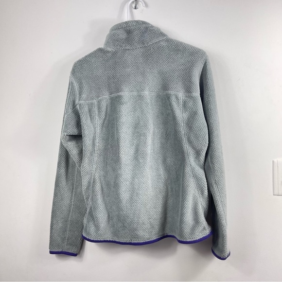 Patagonia Grey Half-Button Fleece Jacket - Picture 11 of 13